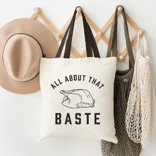 Tote Bag Tout Sur Ce Baste Thankesgiving
