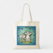 Tote Bag Tout sur moi Scraggles Chat (Dos)