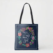 Tote Bag Tout va bien dans mon âme (Devant)