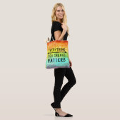 Tote Bag Tout vous créez des sujets (Sur le modèle)