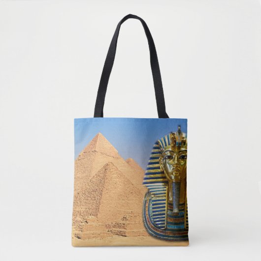 Tote Bag Toutankhamon & Pyramides (Devant)
