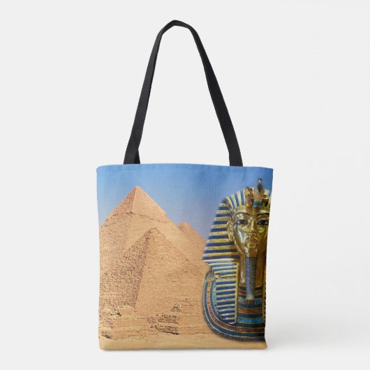 Tote Bag Toutankhamon & Pyramides (Dos)