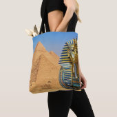 Tote Bag Toutankhamon & Pyramides (De près)