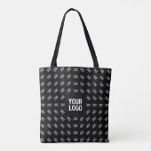 Tote Bag Toute conception ou logo d'image téléchargé | Pièc (Dos)