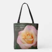 Tote Bag Toutes les choses par le Christ Philippiens 4:13 R (Dos)