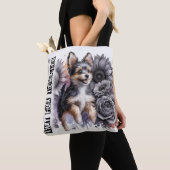 Tote Bag Toy Fox Terrier (De près)