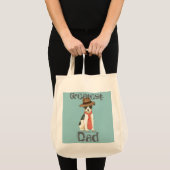 Tote Bag Toy Fox Terrier Papa (Devant (produit))