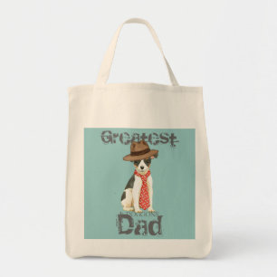 Tote Bag Toy Fox Terrier Papa
