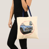 Tote Bag TR4 bleu (Devant (produit))
