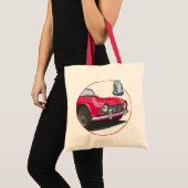 Tote Bag TR4 rouge (Devant (produit))