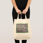 Tote Bag Traçage d'un jardin contre l'atout (Devant (produit))