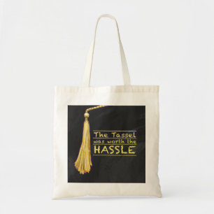 Tote Bag Tracas de Pompon Or