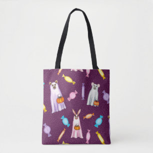 Tote Bag Tracer ou traiter les amis du fantôme animal sur l
