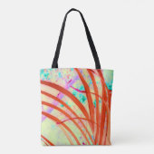 Tote Bag Traces rouge (Dos)