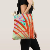 Tote Bag Traces rouge (De près)