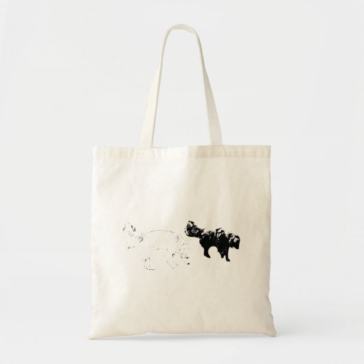 Tote Bag Trackers de sentiers, Duo Large (Devant)