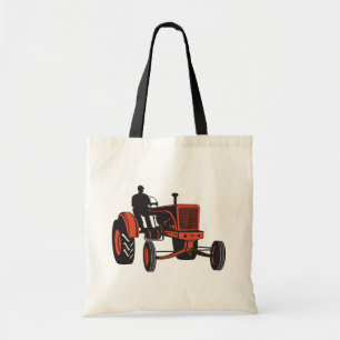 Tote Bag Tracteur vintage
