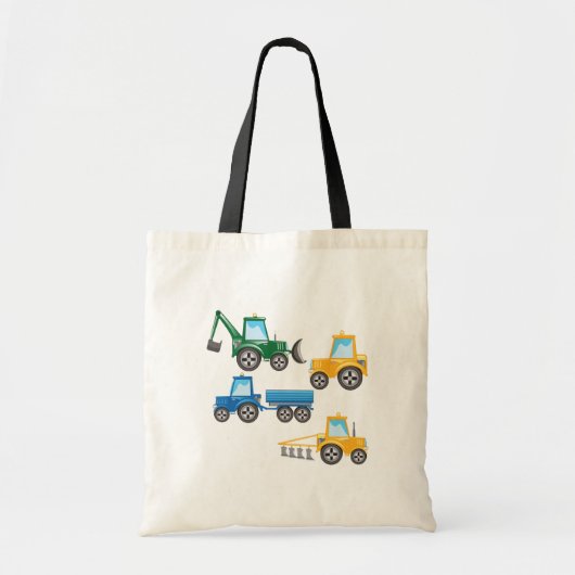 Tote Bag Tracteurs multiples (Devant)