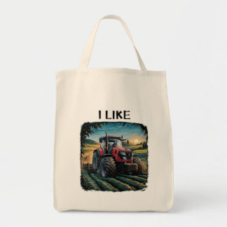 Tote Bag Tractor Love