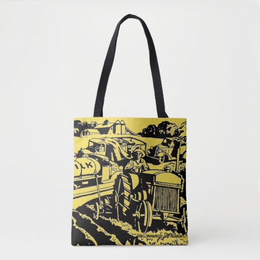 Tote Bag Tractorville (Devant)