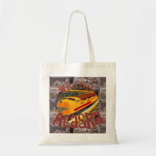 Tote Bag Train à grande vitesse de Whittier aérien mormon a