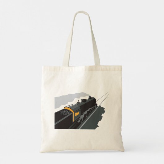 Tote Bag Train à vapeur (Dos)