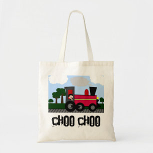 Tote Bag Train avec sombre conducteur Haired