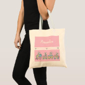 Tote Bag Train Bunny de Pâques (Devant (produit))