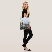 Tote Bag Train de Noël (Sur le modèle)