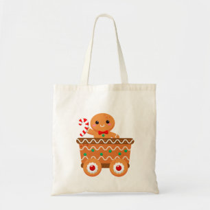 Tote Bag Train de pain d'épices