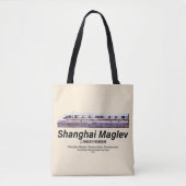 Tote Bag Train rapide à grande vitesse SMT Maglev Shanghai (Devant)