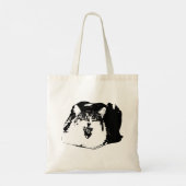Tote Bag Trait gras, porter pur (Dos)