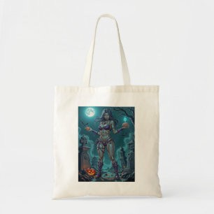 Tote Bag Traite d'Halloween ou ami Zombie w Cerveau