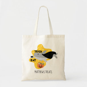 Tote Bag Traitement d'Halloween du requin