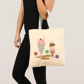 Tote Bag Traitements à la crème glacée (Devant (produit))
