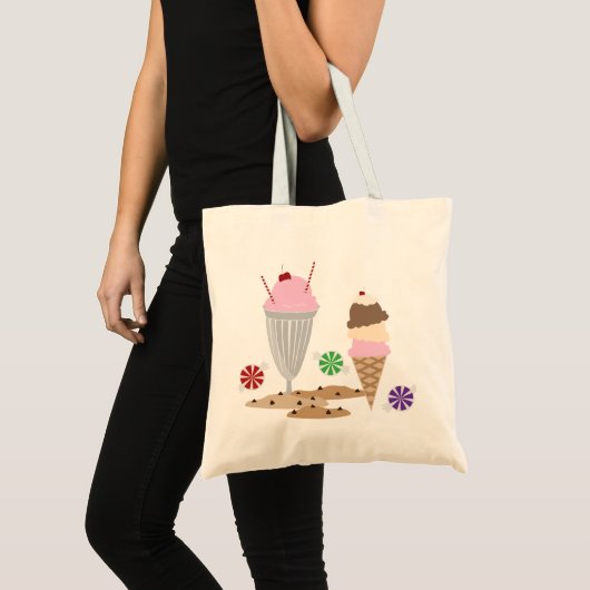 Tote Bag Traitements à la crème glacée (Devant (produit))