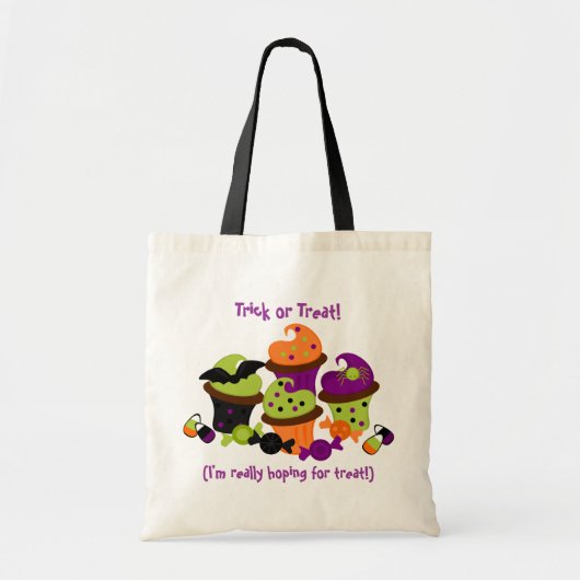 Tote Bag Traitements d'Halloween (Devant)