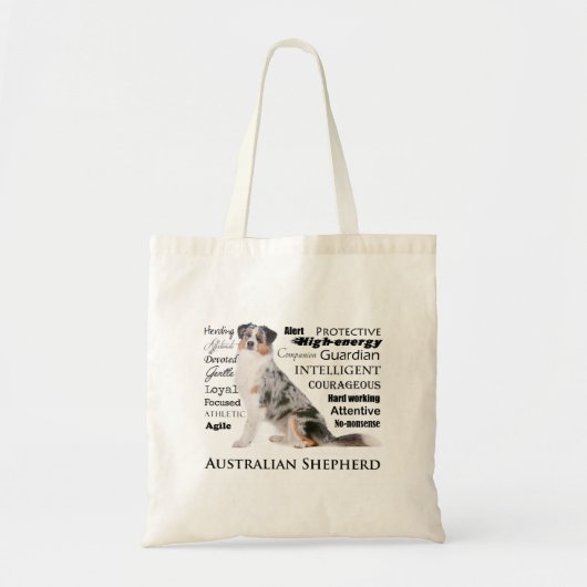 Tote Bag Traits australiens Fourre-tout (Devant)