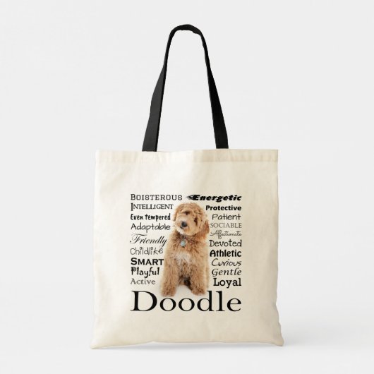 Tote Bag Traits de chiens (Dos)