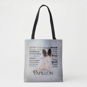 Tote Bag Traits Fourre-tout de Papillon