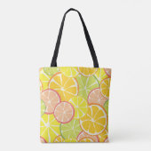 Tote Bag Tranche de Citron d'Été (Dos)