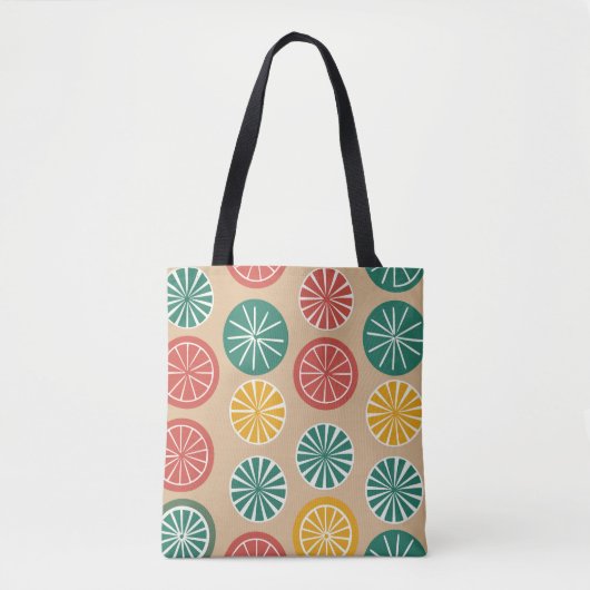 Tote Bag Tranches de citron (Devant)