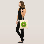 Tote Bag Tranches de kiwi (Devant (modèle))