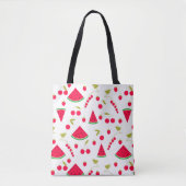 Tote Bag Tranches de pastèque (Devant)