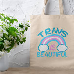 Tote Bag Trans (France)<br><div class="desc">Trans est un beau cadeau pour un ami transgenre fier. Il présente un joli drapeau transgenre en arc-en-ciel pour la communauté LGBT.</div>
