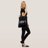 Tote Bag Transgenre Pride Cis pas LGBTQ Trans Flag drôle (Sur le modèle)