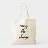 Tote Bag Transmettre le changement motivationnel (Devant)
