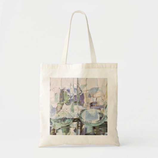 Tote Bag Transparent vert (Devant)