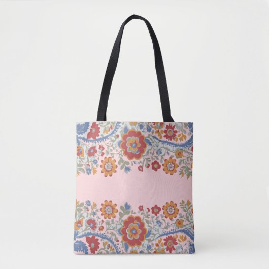 Tote Bag Transportez avec style rose (Devant)