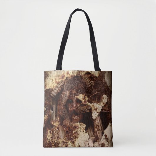 Tote Bag Trappé à l'intérieur (Devant)
